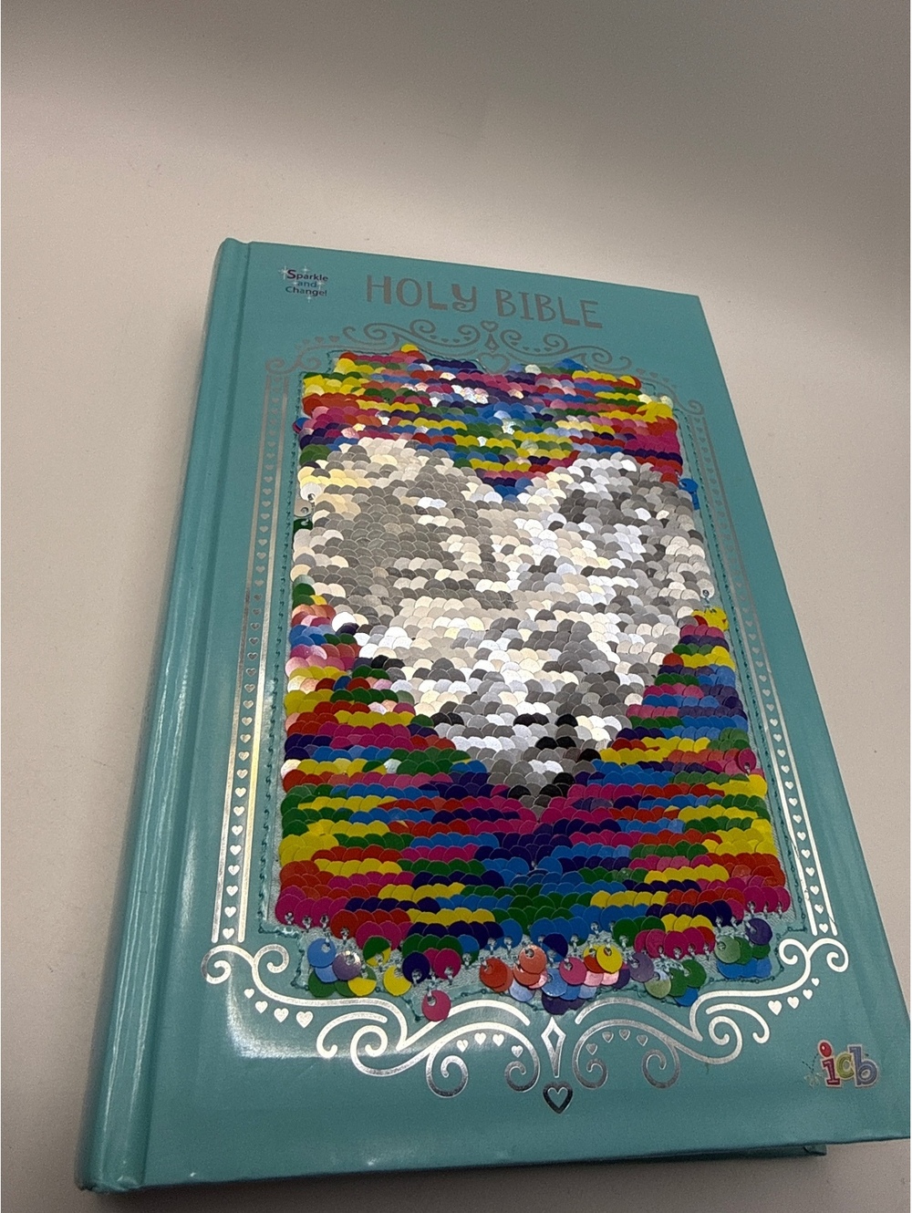 ICB, Sequin Sparkle and Change Bible, Hardcover: International Children's Bible